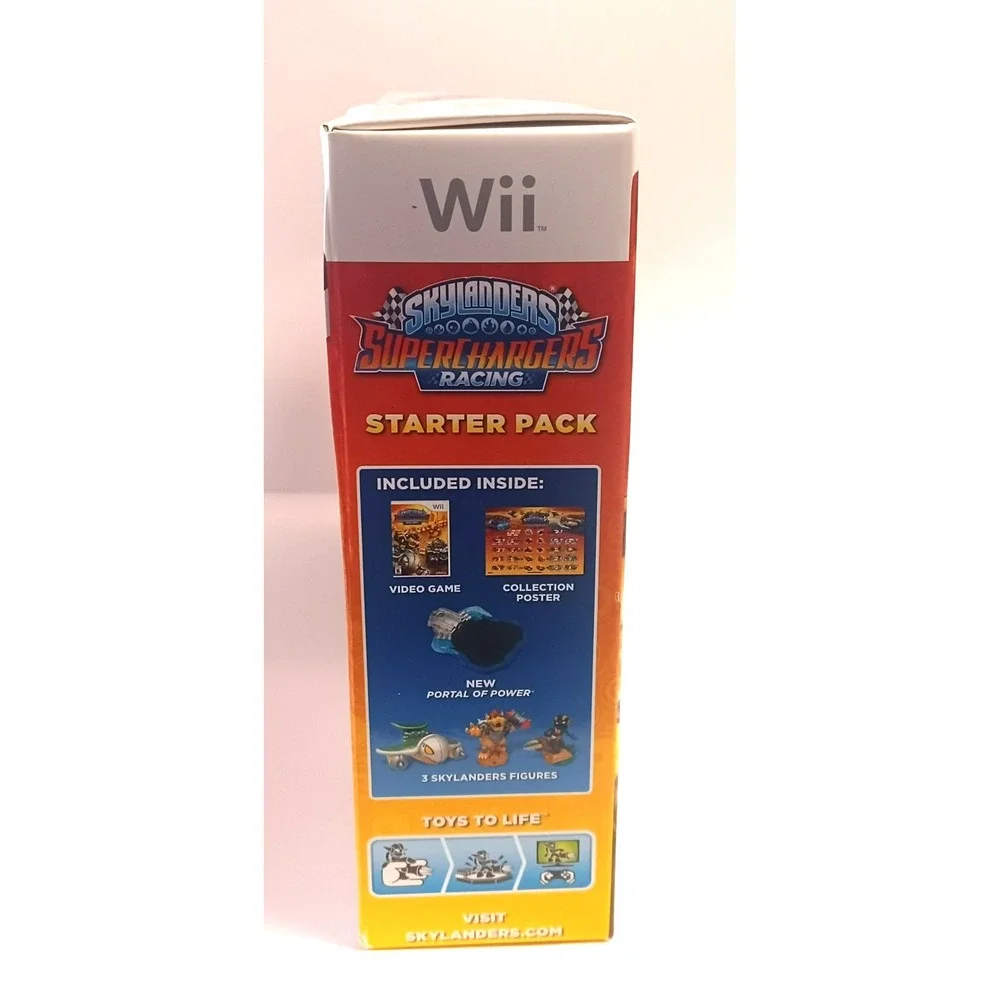 Skylanders SuperChargers Racing Starter Pack Wii NEW SEALED Bowser Amiibo Game